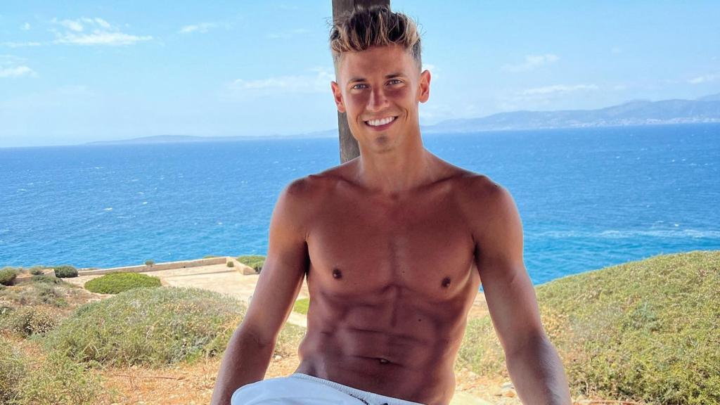 Marcos Llorente, en una imagen de vacaciones publicada en sus redes