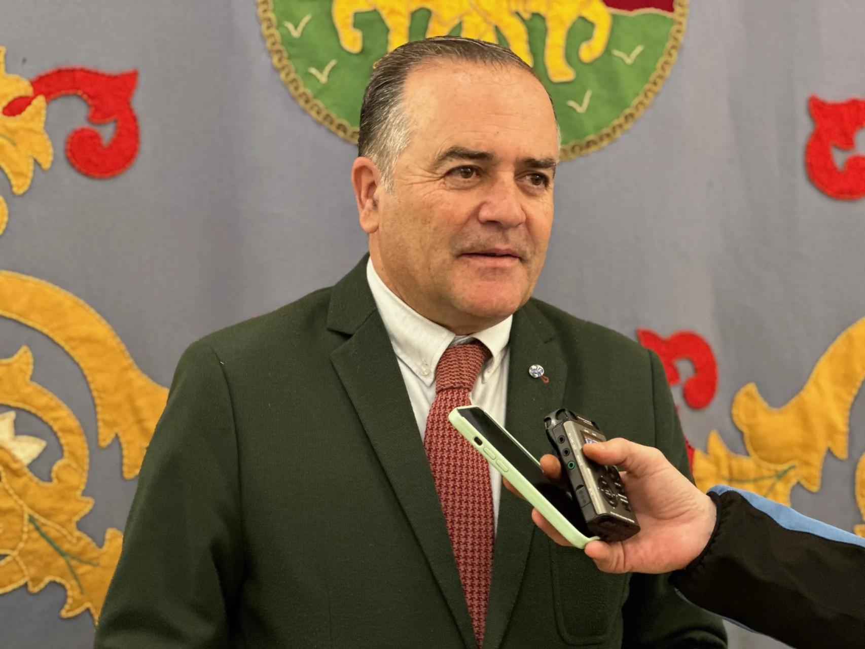 José Julián Gregorio, alcalde de Talavera, en una imagen de este miércoles