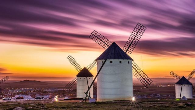 Los molinos de Campo de Criptana. / Foto: Cultura de Castilla-La Mancha.
