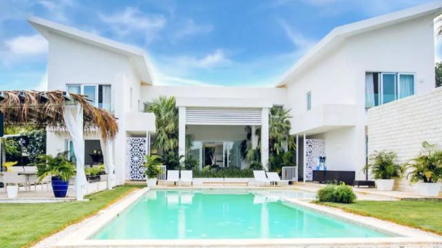 Vivienda de lujo en la que residía Rubiales con Nene en Punta Cana.