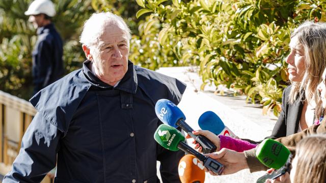 Rato, a su llegada este miércoles a la Audiencia Provincial de Madrid.
