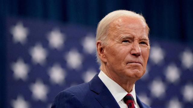 El presidente de Estados Unidos, Joe Biden, durante una visita a Carolina del Norte.