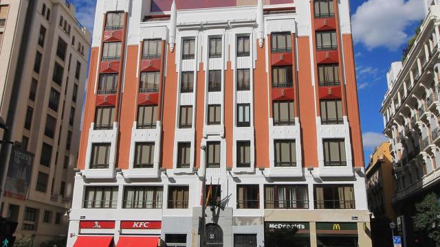 Juzgados de lo Mercantil en Gran Vía, 52 de Madrid.