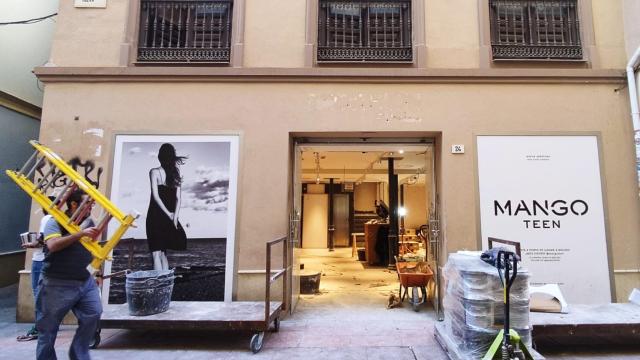 Imagen de la nueva tienda de Mango Teen en el Centro de Málaga.