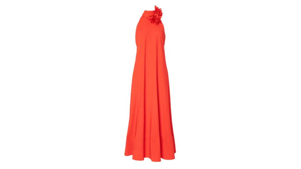 Vestido largo de Woman Fiesta El Corte Inglés.