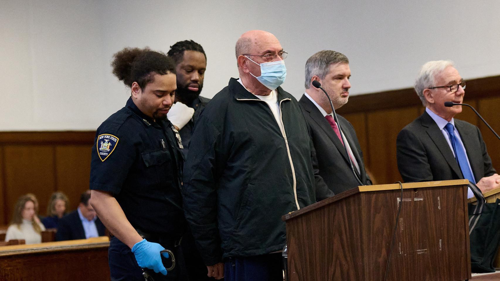 Allen Weisselberg, durante su juicio en Manhattan.