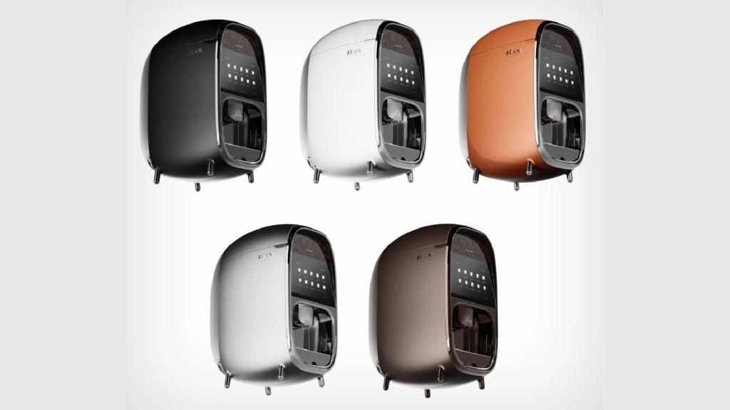 Los distintos colores de la Bean Coffee Machine