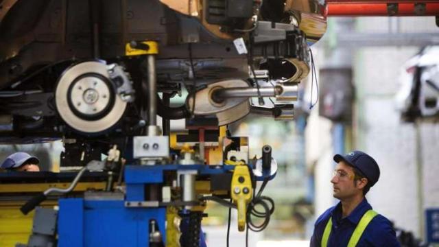 Línea de montaje de Ford Almussafes.