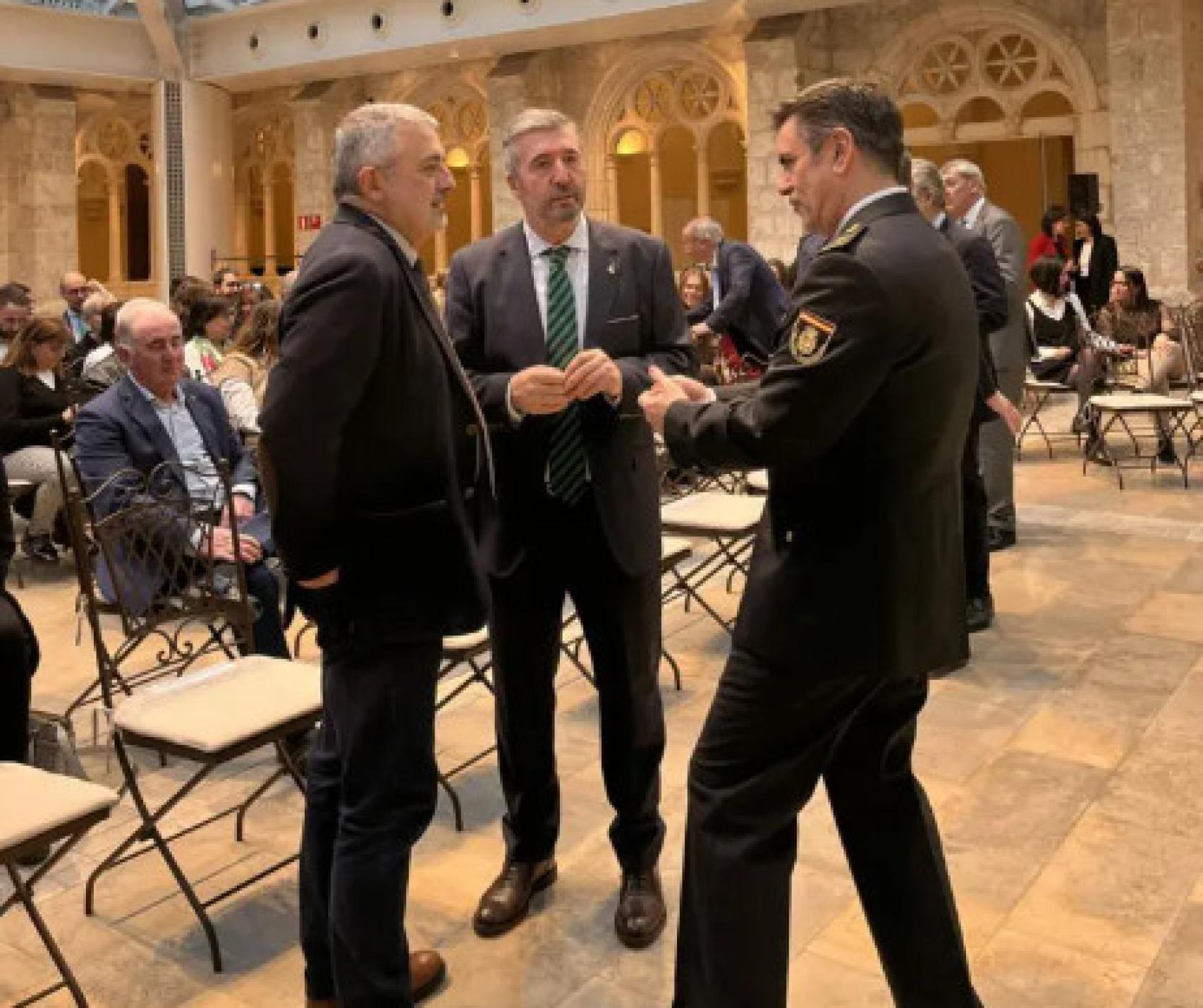 Los participantes de los premios de Caja Rural de Burgos