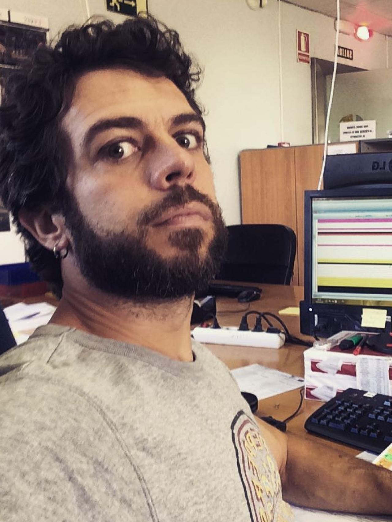 Luis Arribas de la Cruz en una imagen 'colgada' en las redes.