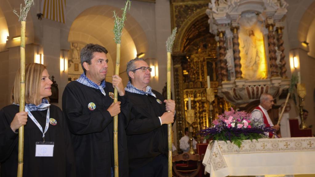 Carlos Mazón en la romería.