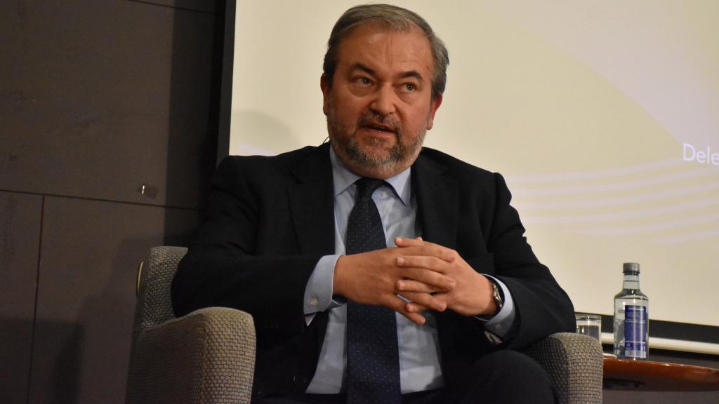 Roberto Arranz, delegado de Redeia en Castilla y León, Castilla - La Mancha y Madrid, en el Foro Energía