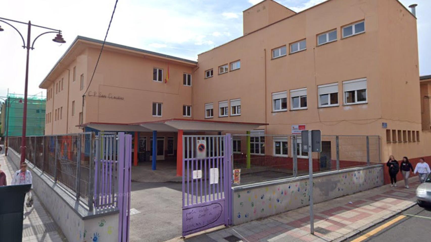 El colegio San Claudio de León.