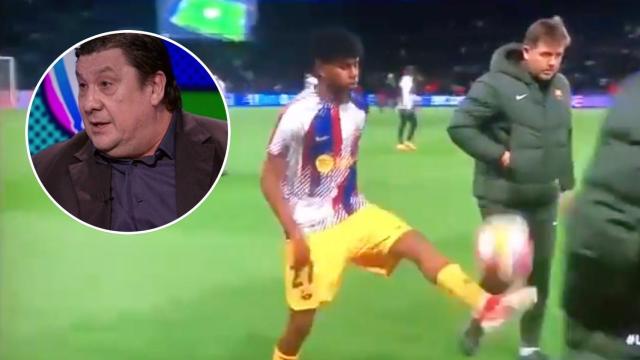El comentario del Mono Burgos sobre Lamine Yamal que acabó en veto de Barça y PSG a Movistar+