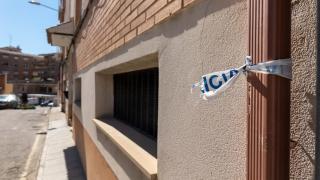 Precinto policial en el lugar del suceso. Foto: Javier Longobardo