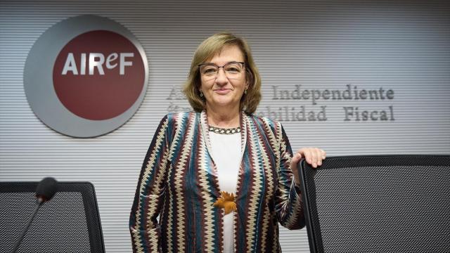 La presidenta de la Autoridad Independiente de Responsabilidad Fiscal (AIReF), Cristina Herrero, en una imagen de archivo.