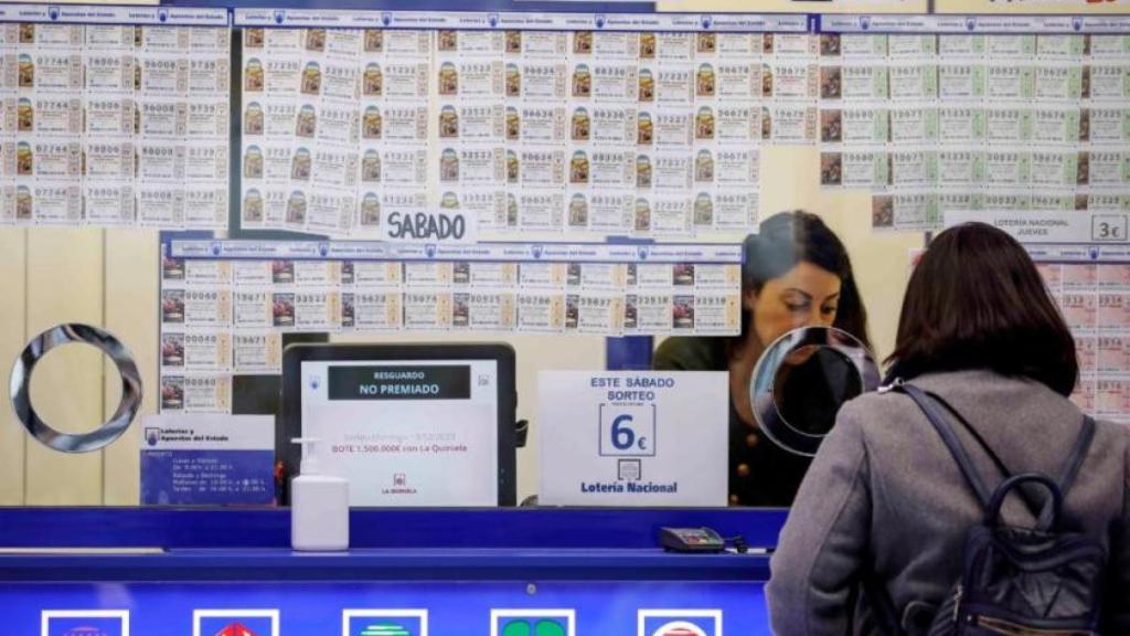 Una administración de lotería.