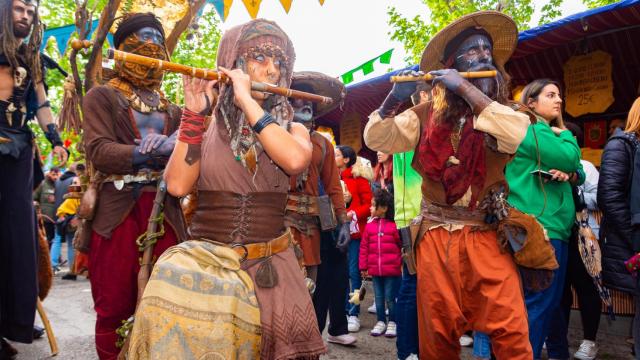 Mercadillo medieval.