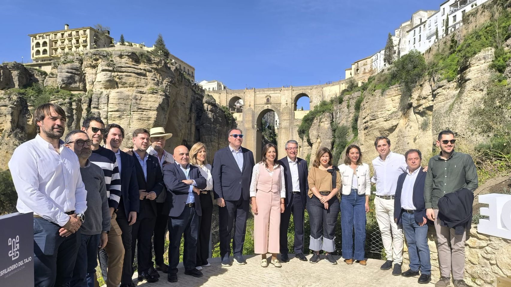 Un momento de la presentación del proyecto en Ronda.