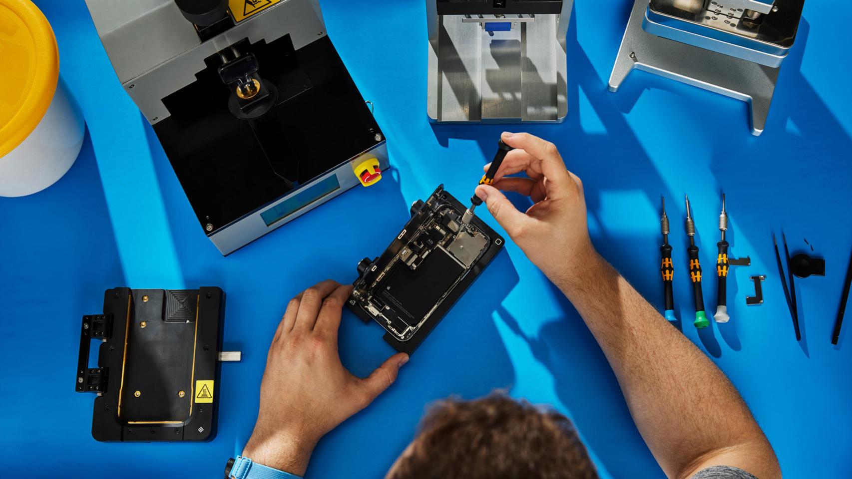 Servicio de autoreparación de Apple.