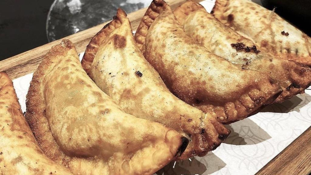 Empanadillas robuchón, una tapa de Ajo de Sopas.