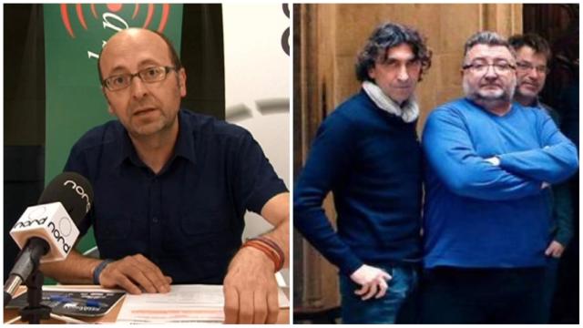 Francis Puig, Juan Adell y Enrique Adell. EE