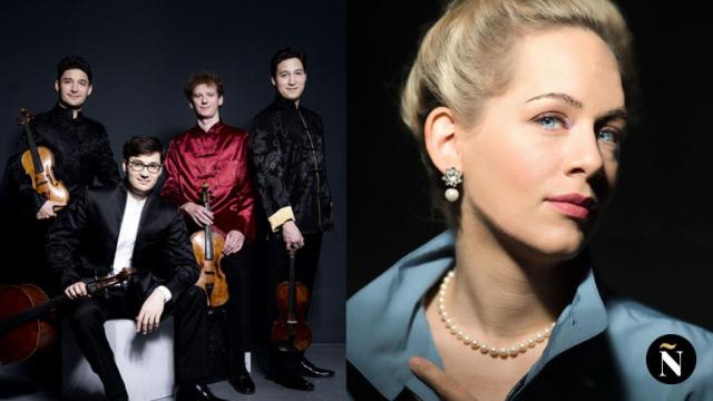 La mezzosoprano Anna Lucia Richter llega al Teatro Principal acompañada por el Cuarteto Schumann