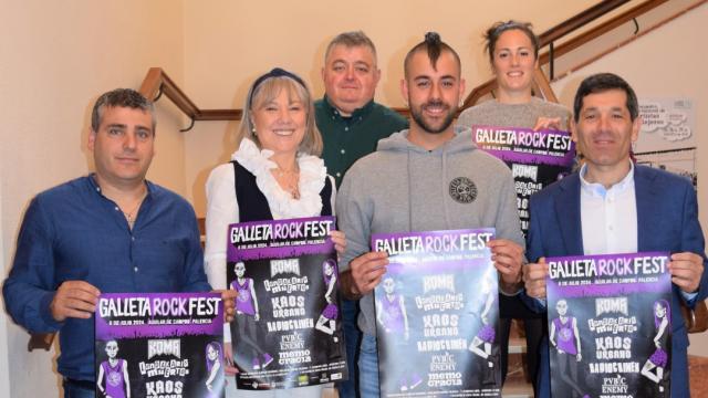 Presentación del cartel del festival Galleta Rock