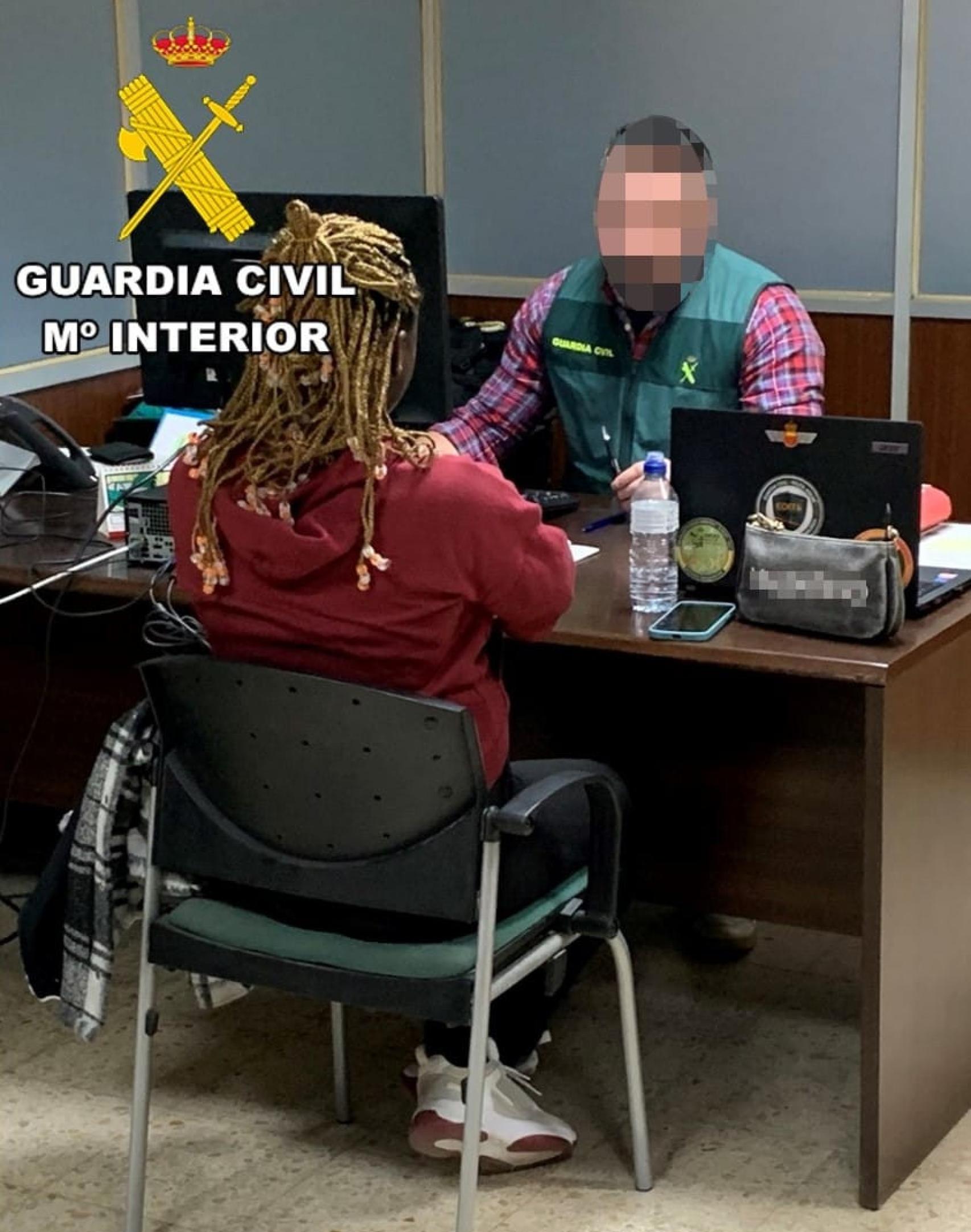 Detenida en la Operación Startarbur