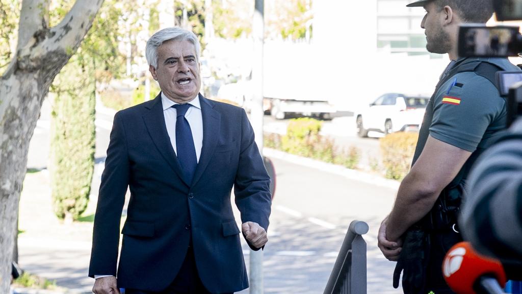 Pedro Rocha, a su llegada este viernes al juzgado.