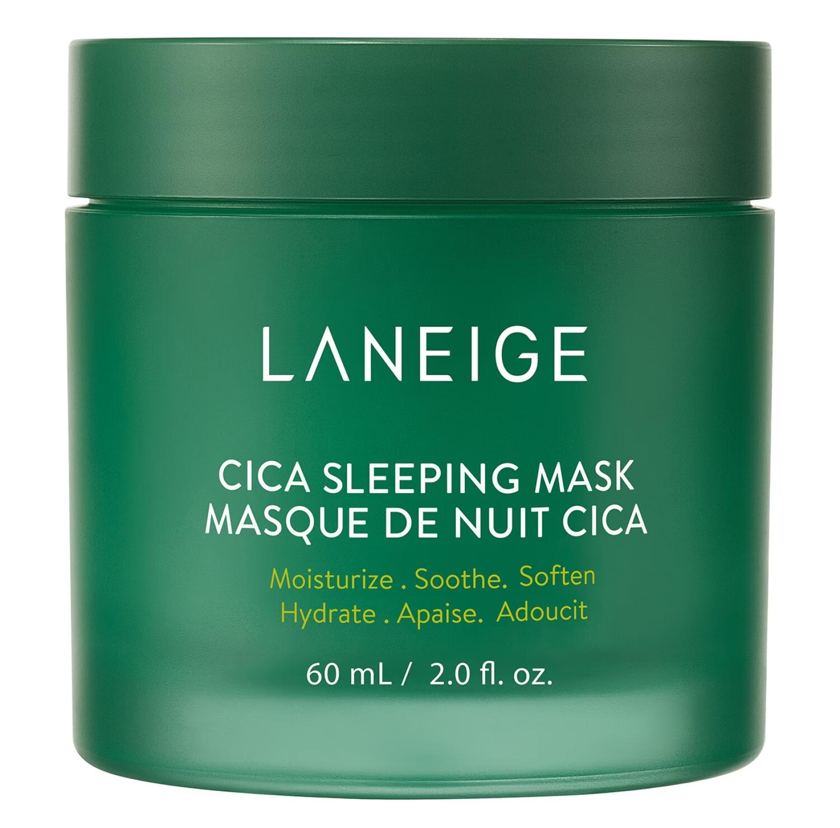 Máscara para dormir Cica de Laneige.