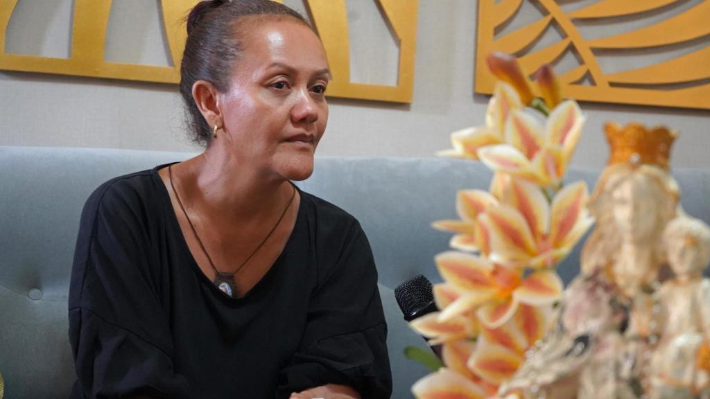 Darlin Arrieta, hermana de la víctima.