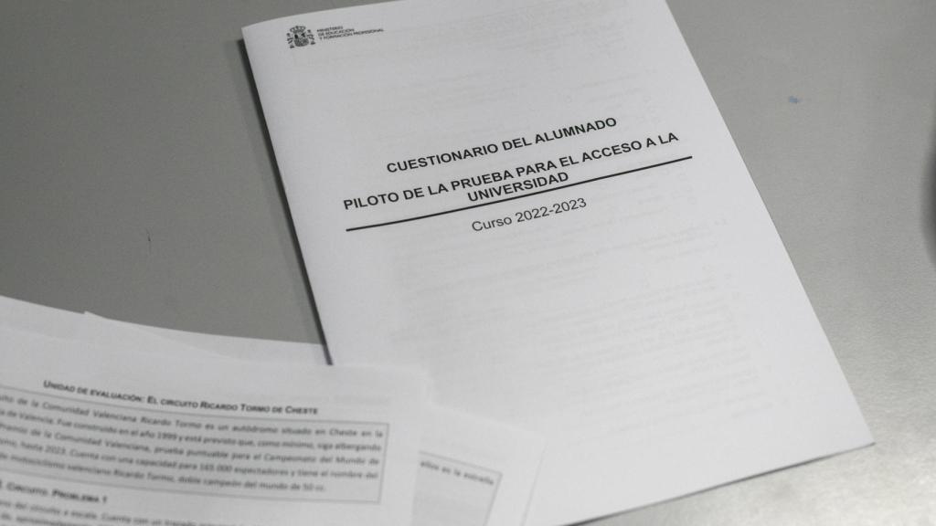 Un examen de la EBAU.