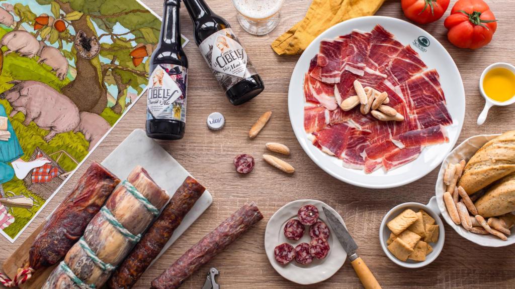 Productos de Señoría de Montanera que llegan a casa con la suscripción al club.