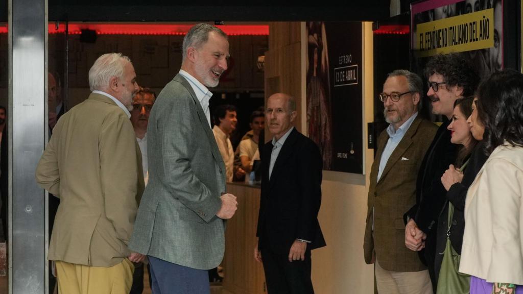Felipe VI, en el cine, este 12 de abril.