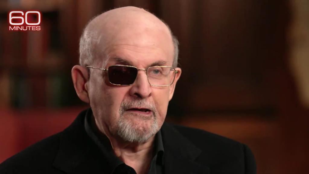 Salman Rushdie, en la entrevista a '60 minutes' de la CBS