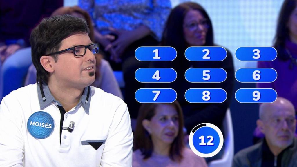 Moisés Laguardia en ‘Pasapalabra’.