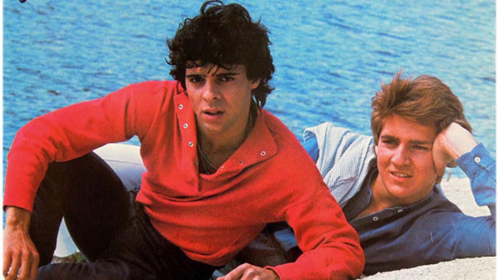 Imagen de uno de los discos de Pancho y Javi.