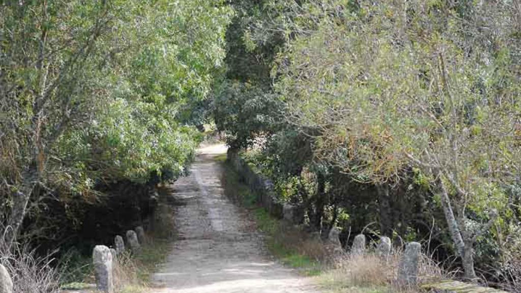 Calzada romana Vía de la Plata, miliarios, Calzada de Béjar y fortín romano