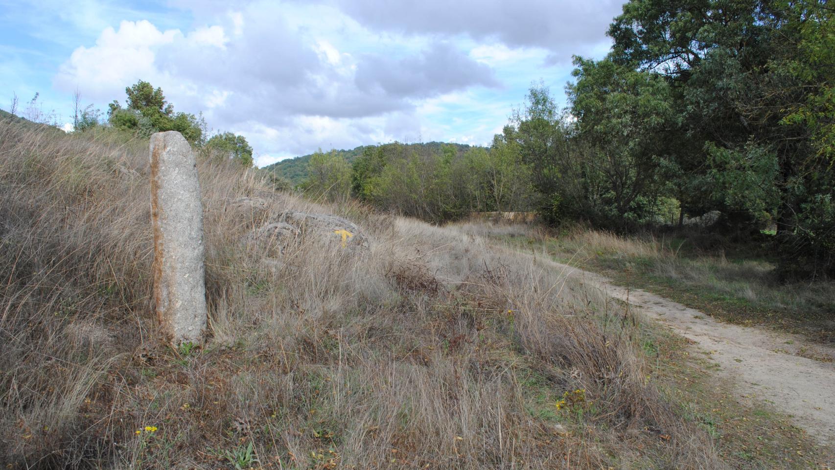 Calzada romana Vía de la Plata, miliarios, Calzada de Béjar y fortín romano