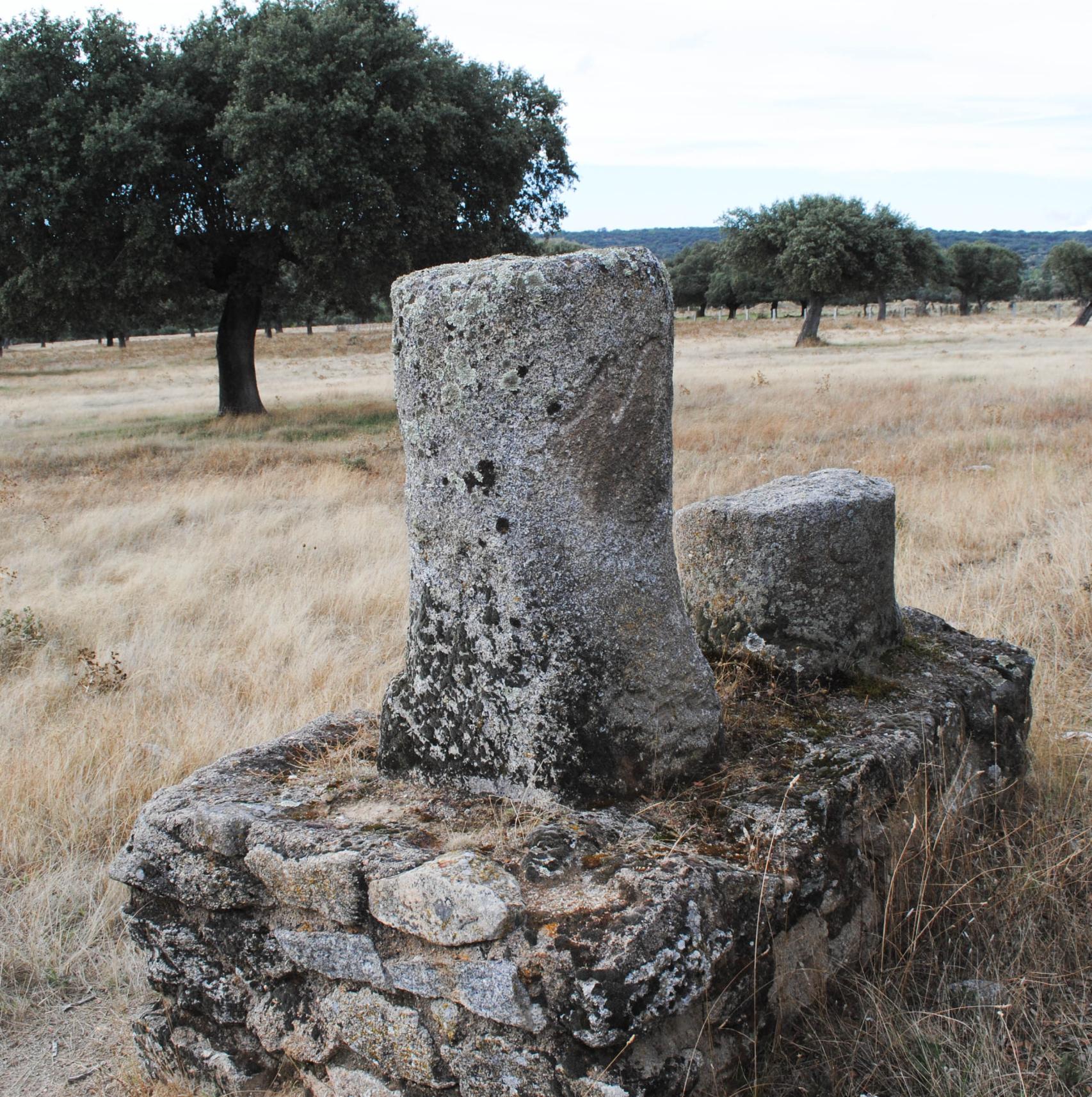 Calzada romana Vía de la Plata, miliarios, Calzada de Béjar y fortín romano
