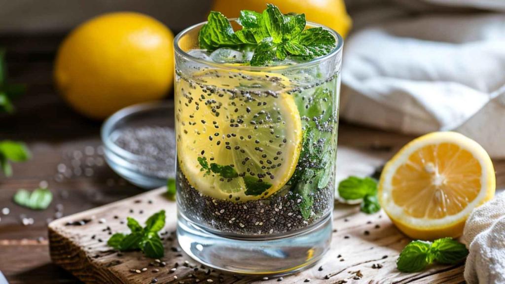 Con dejar reposar las semillas durante media hora se obtiene un agua muy saludable.