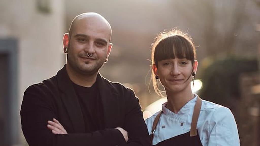 Los hermanos Iris y Bruno Jordán de Ansils restaurant.