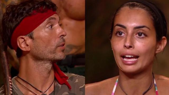 Ángel Cristo Jr. y Marieta en 'Supervivientes'.