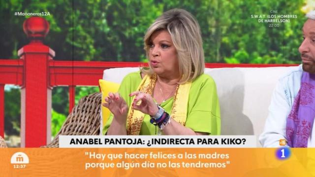 Terelu Campos en 'Mañaneros'.