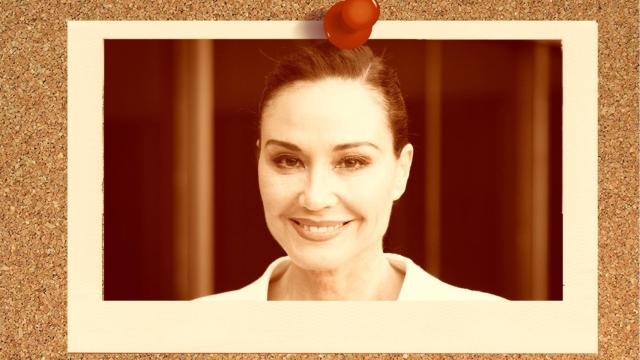 Juncal Rivero, en un fotomontaje de JALEOS.