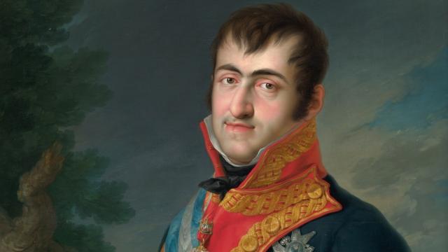 Réplica del retrato a Fernando VII, pintado por Vicente López Portaña.  ©Museo Nacional del Prado