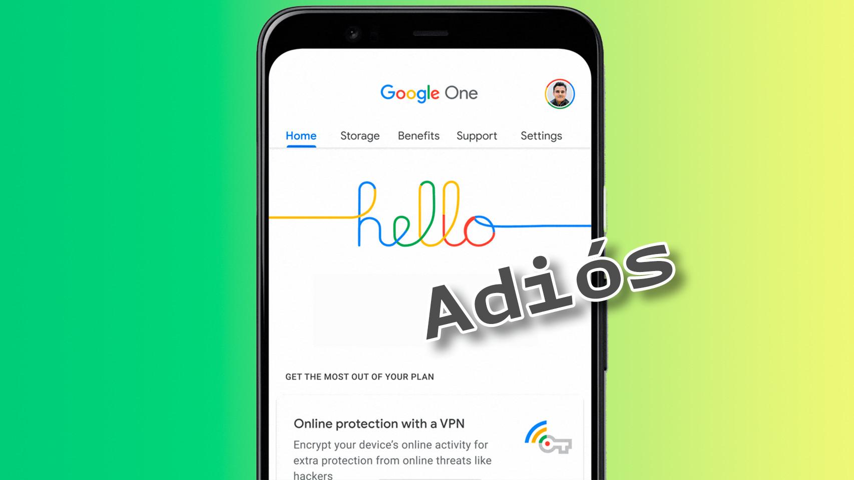 Google termina su servicio VPN