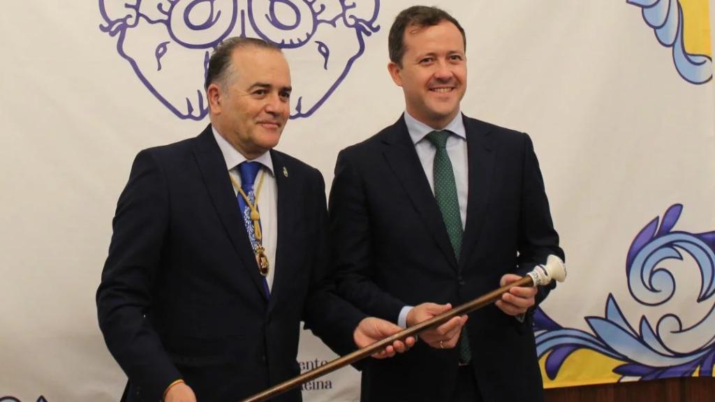 José Julián Gregorio y Carlos Velázquez, en una imagen reciente. Foto: Ayuntamiento de Talavera
