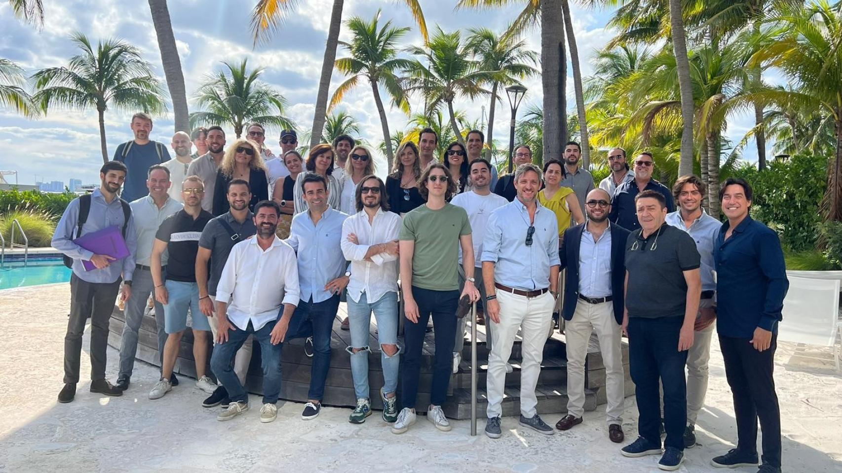 Fundadores de startups en 'Acelera Miami' de una edición anterior.
